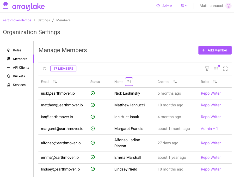 User Management Page