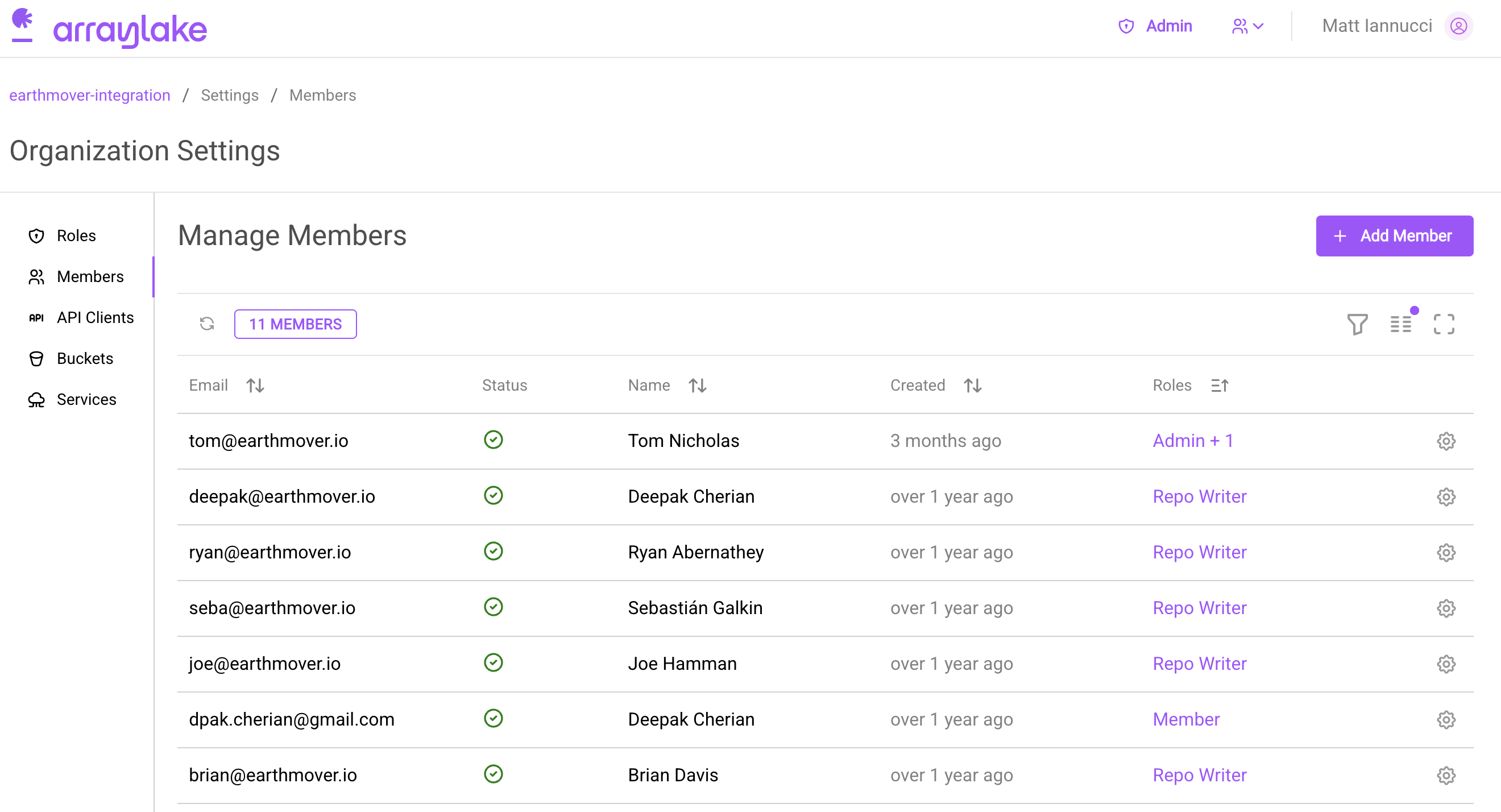 User Management Page